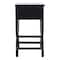 Safavieh Maxine Accent Table- Black - 26.75 x 15 x 18 in. AMH6608B - alternate 4